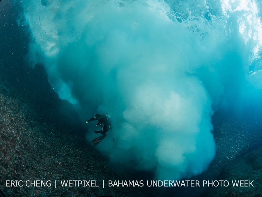 The blowhole, North Eluthera, Bahamas.