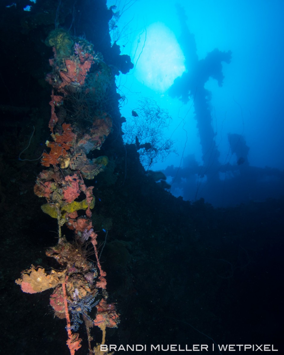 The Seiko Maru, one of many Japanese ships sank during WWII's Operation Hailstone in 1944.