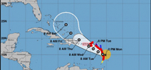 Hurricane Maria to land on the Leeward Islands tonight Photo