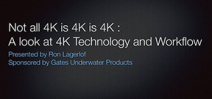 Tutorial: Ron Lagerlof on 4K imaging underwater Photo