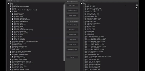 ACR Preset Manager