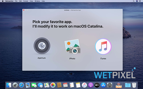 macOS Catalina on Wetpixel