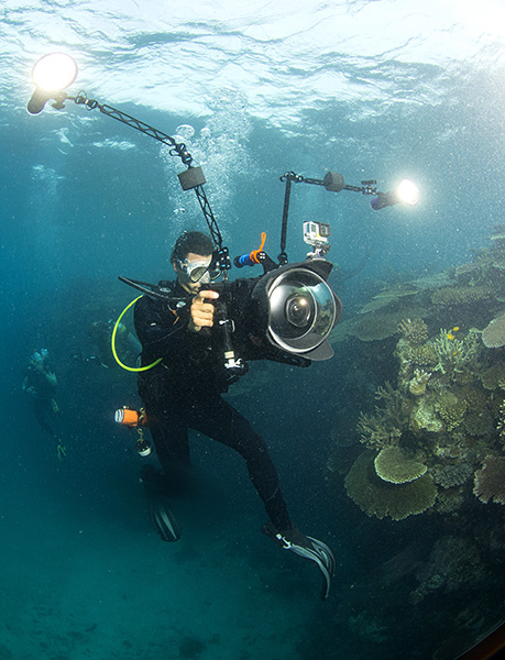 Chasing Coral on Wetpixel