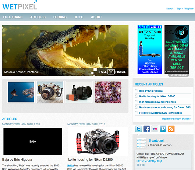 Wetpixel Redesign