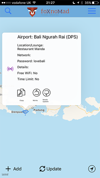 airport wifi on Wetpixel